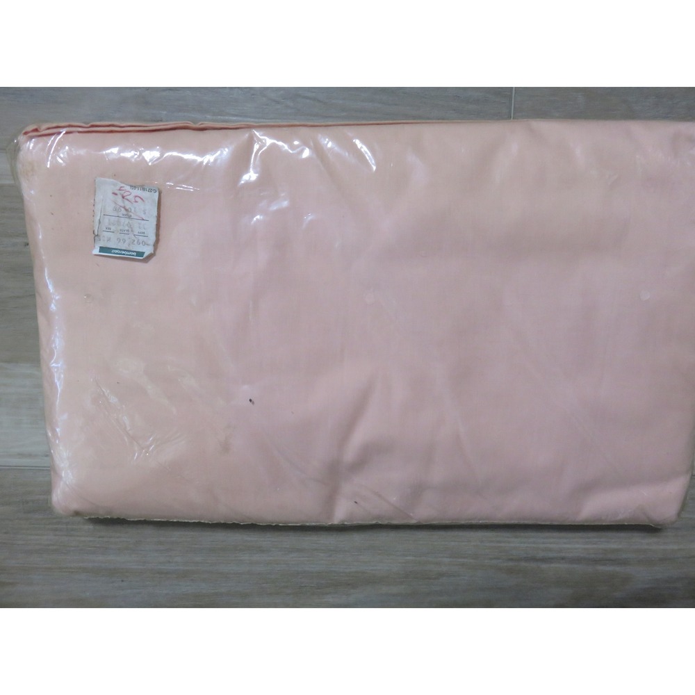 Vintage Penobscot Supercale No-Iron Double Flat Sheet 100% Cotton Pink Peach USA - Picture 5 of 6